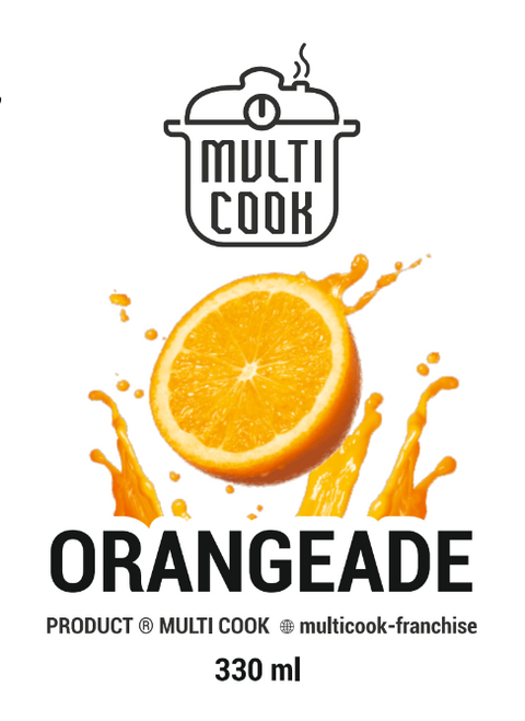 Orangeade Homemade Drink 330ml